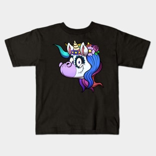 Day Of The Dead Unicorn Kids T-Shirt